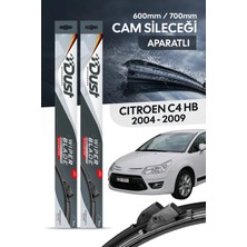 Dust Citroen C4 Hatchback 2004-2009 Uyumlu Silecek Takımı 600MM/700MM S7