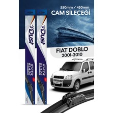 Dust Fiat Doblo Silecek Takımı 2001-2010 Uyumlu 550MM/450MM