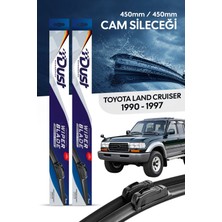 Dust Toyota Land Cruiser Silecek Takımı 1990-1997 Uyumlu 450MM/450MM
