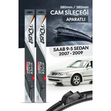 Dust Saab 9-5 Sedan 2007-2009 Uyumlu Silecek Takımı 580MM/580MM S9