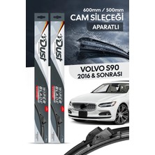 Dust Volvo S90 2016-SONRASI Uyumlu Silecek Takımı 600MM/500MM S13