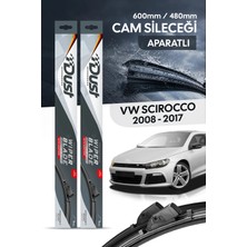 Dust Volkswagen Scirocco 2008-2017 Uyumlu Silecek Takımı 600MM/480MM S11-L