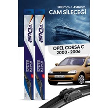 Dust Opel Corsa C Silecek Takımı 2000-2006 Uyumlu 500MM/450MM