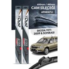 Dust Skoda Yeti 2009-SONRASI Uyumlu Silecek Takımı 600MM/480MM S11-L