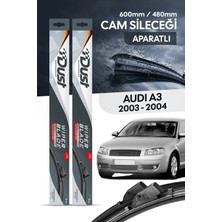 Dust Audi A3 2003-2004 Uyumlu Silecek Takımı 600MM/480MM S16