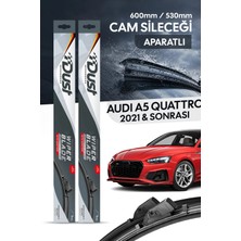 Dust Audi A5 Quattro 2021-SONRASI Uyumlu Silecek Takımı 600MM/530MM S13