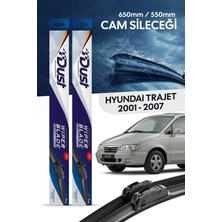 Dust Hyundai Trajet Silecek Takımı 2001-2007 Uyumlu 650MM/550MM