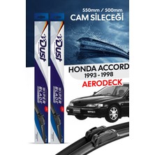 Dust Honda Accord Aerodeck Silecek Takımı 1993-1998 Uyumlu 550MM/500MM