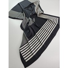 Tomris Şal Lüks Vual Ipek Şal Fular Vira Desen 70 x 180 cm