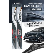 Dust Renault Megane 4 2016-2026 Uyumlu Silecek Takımı 600MM/450MM S9