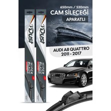 Dust Audi A8 Quattro 2011-2017 Uyumlu Silecek Takımı 650MM/530MM S13