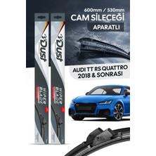 Dust Audi Tt Rs Quattro 2018-SONRASI Uyumlu Silecek Takımı 600MM/530MM S13