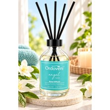 Ordoveni Melek Kokulu Bambu Çubuklu Oda Kokusu 100 ml | Hoş ve Ferah Melek Aroması | Uzun Süre Etkili Oda Kokusu | Çubuklu Koku Difüzörü | Ev, Ofis ve Yaşam Alanları Için