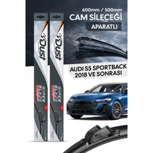 Dust Audi S5 Sportback 2018-SONRASI Uyumlu Silecek Takımı 600MM/500MM S13