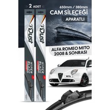 Dust Alfa Romeo Mito 2008-SONRASI Uyumlu Silecek Takımı 650MM/380MM S7