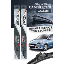 Dust Renault Scenic Ⅲ 2009-SONRASI Uyumlu Silecek Takımı 750MM/650MM S9
