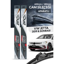 Dust Volkswagen Jetta 2019-SONRASI Uyumlu Silecek Takımı 600MM/480MM S13