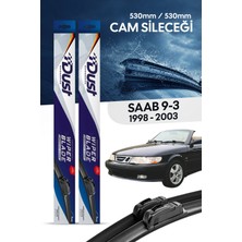 Dust Saab 9-3 Cabrio Silecek Takımı 1998-2003 Uyumlu 530MM/530MM