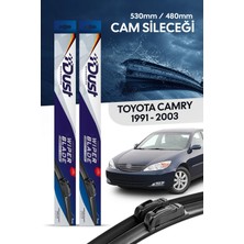 Dust Toyota Camry Silecek Takımı 1991-2003 Uyumlu 530MM/480MM