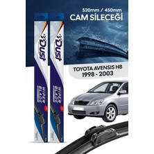 Dust Toyota Avensis Hatchback Silecek Takımı 1998-2003 Uyumlu 530MM/450MM