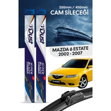 Dust Mazda 6 Estate Silecek Takımı 2002-2007 Uyumlu 550MM/450MM