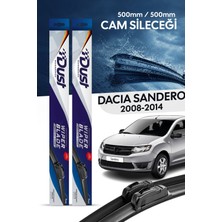 Dust Dacia Sandero Silecek Takımı 2008-2014 Uyumlu 500MM/500MM