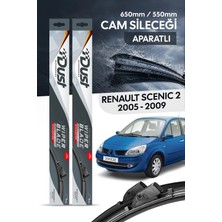 Dust Renault Scenic Ⅱ 2005-2009 Uyumlu Silecek Takımı 650MM/550MM S9