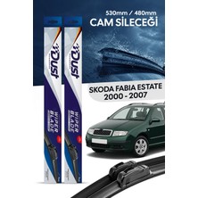 Dust Skoda Fabia Estate Silecek Takımı 2000-2007 Uyumlu 530MM/480MM