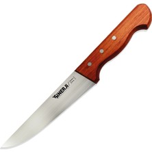 Sinerji Wooden Gül Saplı Kasap Bıçağı 14,5 Cm