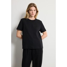 Love My Body Basic Tişört Siyah 175L9681003