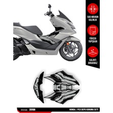 Motostill Graphics Honda Pcx 2021-2024 Koruma Seti - Pütürlü