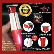 St. Morritz TC-6300 Saç Sakal Traş Makinesi