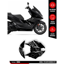 Motostill Graphics Honda Pcx 2021-2024 Koruma Seti - Pütürlü
