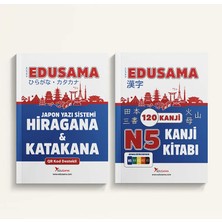 Edusama Japonca Yazı Sistemi Seti 2'li Kitap