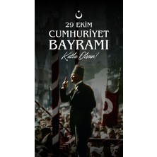 Promisebackdrop2 150X200 Cm, 29 Ekim Cumhuriyet Bayramı, Okul Etkinlik Kumaş Fon