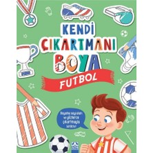 Altın Kendi Çıkartmanı Boya - Futbol