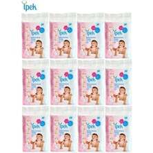 İpek Ipek Bebek Temizleme Pamuğu 720 Adet (12X60)