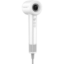St. Morritz HD10E Superflow1 Iyon Teknolojili Isı Dereceli LED Işıklı Saç Kurutma Fön Makinesi, Beyaz