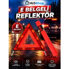 Halidi Tse Onaylı E Belgeli Reflektör Kutulu Trafik Seti Muayene Seti Tüvtürk Uyumlu
