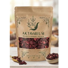 Aktavarium Doğal Kurutulmuş Hibiskus Çayı 250 gr (Mekke Gülü - Bamya Çiçeği)