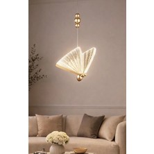 St. Morritz Elegance Büyük Boy Sarkıt Avize Modern Kelebek Tasarım Sarkıt LED Avize Harika Görsel
