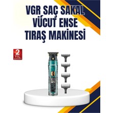St. Morritz Vgr V-695 Profesyonel Tıraş Makinesi Seramik Lı Turbo Güçlü Motor