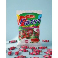 Evliya Favori Karpuz Aromalı Dolgulu Şeker 350G