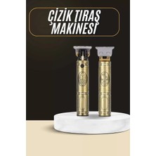 Aslanoğlu Store Tıraş Makinesi Şarjlı Çizik Tıraş Paslanmaz Çelik Bıçaklı 4 Taraklı
