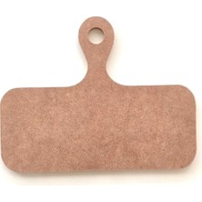 St. Morritz Ham Mdf Boyanabilir Kısa Sunumluk / Taş Boyama Panosu / Ahşap Hobi Obje