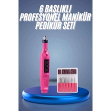 Aslanoğlu Store Profesyonel Manikür Pedikür Seti Törpü Makinesi Protez Tırnak Çıkarma