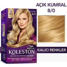 Aslanoğlu Store Mey Ithalat® Koleston Kit Saç Boyası - 8/0 Açık Kumral