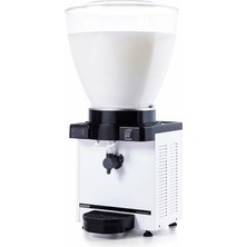 Samixir KAM40 Panoramik Köpüklü Ayran Dispenseri  40 L Beyaz
