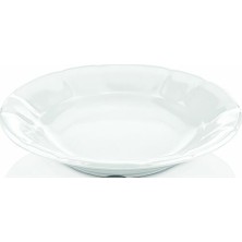Melamin Oluklu Çukur Tabak 19 Cm (12 Adet)