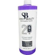 Aslanoğlu Store Mey Ithalat® Oksidan Krem Saç Boya Aktivatorü - Profssınonal %6 20VOL Oxydant Cream 1lt